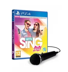 LET'S SING 2021 - SINGLE MIC BUNDLE PS4