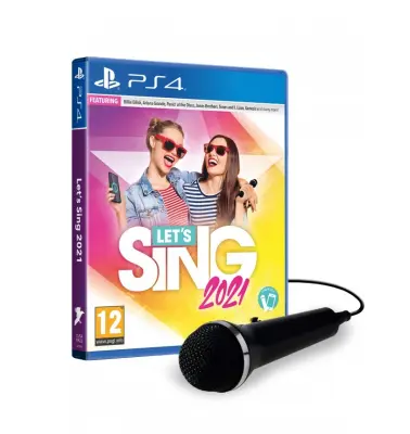 LET'S SING 2021 - SINGLE MIC BUNDLE PS4