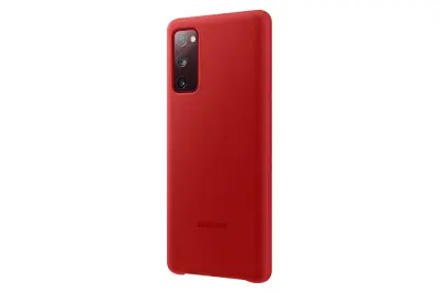 SAMSUNG GALAXY S20 FE SILICONE COVER RED