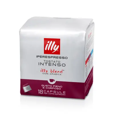 ILLY IE CUBE INTENSO kava v kapsulah (18 kapsul)