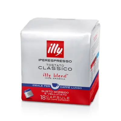 ILLY IE CUBE MODRA kava v kapsulah (18 kapsul)