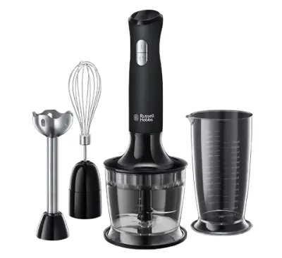 RUSSEL HOBBS 24702-56 MATTE BLACK 3-v-1 palični mešalnik