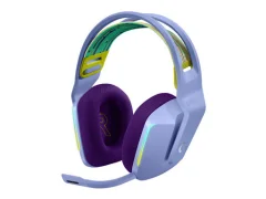 LOGITECH G733 Lightspeed, brezžične gaming slušalke, vijolične