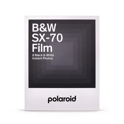 POLAROID film SX-70 B&W enojno pak.