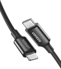 UGreen USB-C na Lightning kabel MFi 2m črn