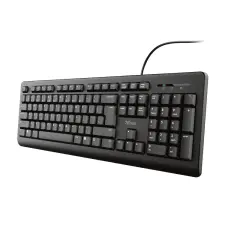TRUST Primo Silent Black žična tipkovnica