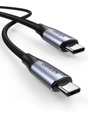 UGREEN USB-C 3.1 M/M Gen2 5A kabel 100W 1m (črn)