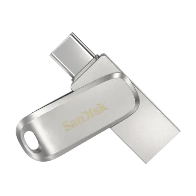 SanDisk Ultra Dual Drive Luxe USB Type-C 256GB 150MB/s USB 3.1 Gen 1, srebrn