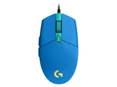 LOGITECH G102 Lightsync, gaming miška, modra