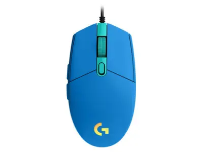 LOGITECH G102 Lightsync, gaming miška, modra