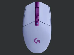 LOGITECH G305 Lightspeed, brezžična gaming miška, vijolična