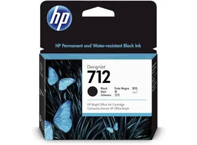HP 712 črna kartuša