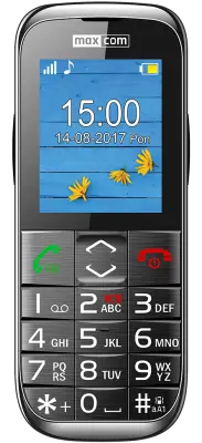 MAXCOM MM720 črn mobilni telefon