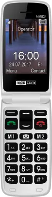 Maxcom MM824 črn mobilni telefon