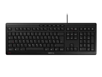 CHERRY STREAM, črna, USB, SLO tipkovnica