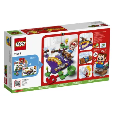 Lego Super Mario 71383 Razširitveni komplet Goseničarjevo strupeno močvirje