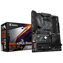 GIGABYTE B550 AORUS ELITE V2, DDR4, SATA3, USB3.2Gen2, DP, AM4 ATX osnovna plošča