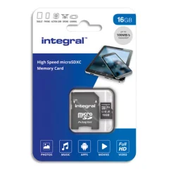 Integral 16GB High Speed SD V10 100MB Class 10 UHS-I U1