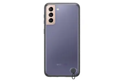 SAMSUNG GALAXY S21 CLEAR PROTECTIVE COVER BLACK