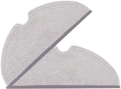 Roborock krpa za mokro čiščenje za S6 MaxV, S6, S6 Pure, E4, S5, S5 Max 2x bela
