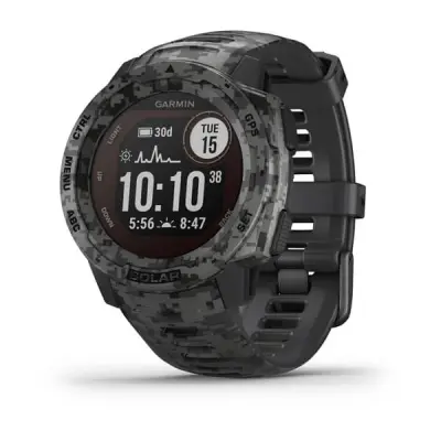 GARMIN Instinct Solar Camo - graphite športna ura