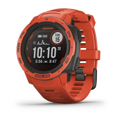 GARMIN Instinct Solar flame red športna ura