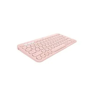 LOGITECH K380 Multi-Device, brezžična tipkovnica, roza