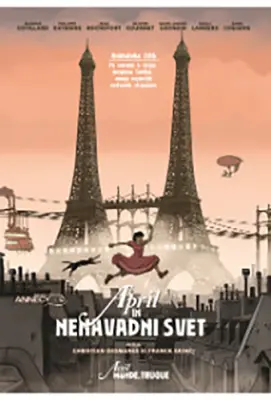 APRIL IN NENAVADNI SVET - DVD, SL.POD.