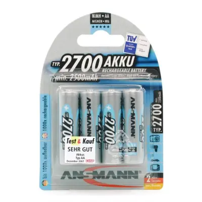 NIMH MIGNON 4AA 2700MAH ANSMANN