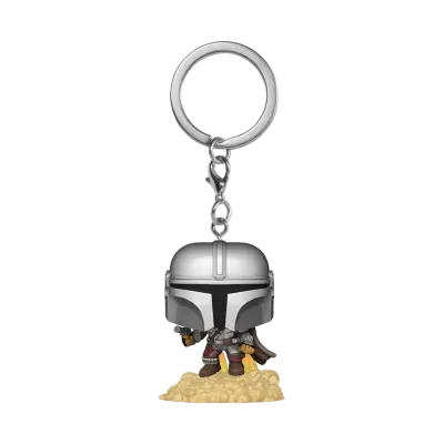 FUNKO POP KEYCHAIN: THE MANDALORIAN - THE MANDALORIAN W BOOSTER