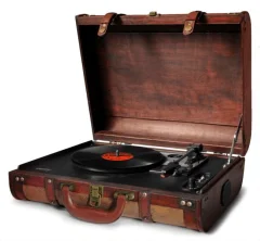CAMRY CR1149 vintage prenosni gramofon v kovčku