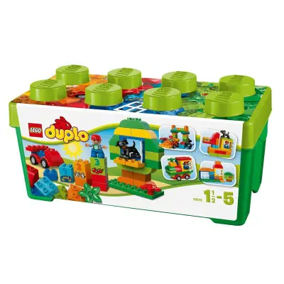 DUPLO ŠKATLA ZA ZABAVO ZELENI PAKET LEGO