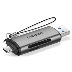 UGREEN 2V1 USB 3.0/USB-C čitalec kartic