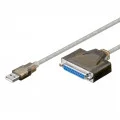 GOOBAY 1,5m USB / D-SUB 2 5-pin paralelni kabel za tiskalnik