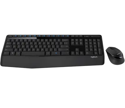 LOGITECH MK345, brezžični komplet tipkovnice in miške
