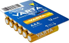 Micro baterija (AAA) alkalno-manganova Varta Longlife LR03 1.5 V 12 kosov