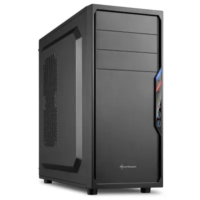 SHARKOON VS4-V midiATX čr no ohišje