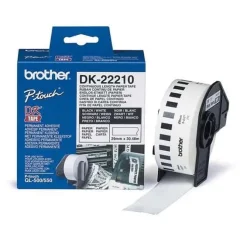 BROTHER DK 22210 neskončne nalepke - papir