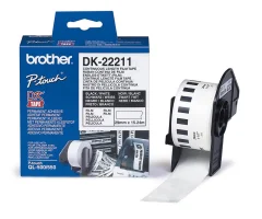 BROTHER DK22211 neskončne nalepke - film; 29 mm