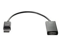 HP 2JA63AA  adapter [1x moški konektor DisplayPort - 1x ženski konektor HDMI] črna Ultra HD (4k) HDMI