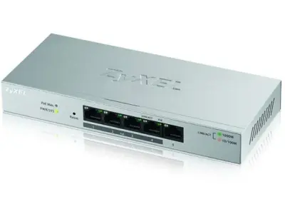 ZYXEL GS1200-5HP v2 (60W) Web managed PoE Switch