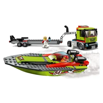 LEGO City 60254 Transporter za dirkalni čoln