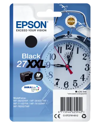 EPSON 27XXL za WF-7110DTW črnilo črno