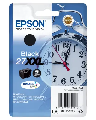 EPSON 27XXL za WF-7110DTW črnilo črno