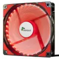 INTER-TECH Argus L-12025 RD rdeč LED 120mm ventila