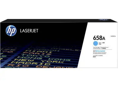 HP 658A (W2001A) cyan toner