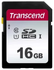 TRANSCEND 300S, 16 GB, 95/45 MB/s, C10, UHS-I U3, V30 SDHC pomnilniška kartica
