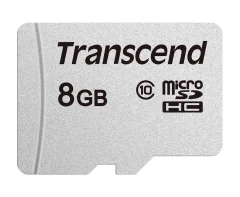 SDHC TRANSCEND MICRO 8GB 300S, 95/45MB/s, C10, UHS-I Speed Class 1 (U1)1 (U1)