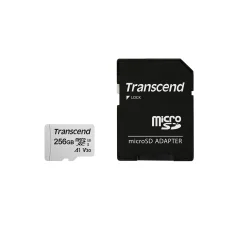 TRANSCEND SDXC MICRO 256GB 300S, 95/45MB/s, C10, UHS-I Speed Class 3 (U3), adapter pomnilniška kartica