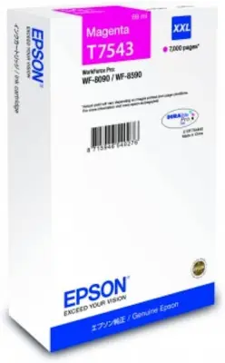 EPSON C13T754340 črnilo Magenta XXL za WF-8090/WF-8590 ZA 7.000 STRANI